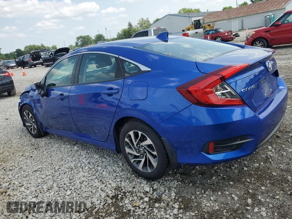 2017 Honda Civic EX z VIN 19XFC2F7XHE070612, wystawiony jako Copart lot #60177335 z przebiegiem 85 443 mil mil oraz Szkoda całkowita • Salvage title. Historia ofert i sprzedaży dostępna na DreamBid. Obrazek 2.