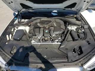 2018 BMW 5 Series M550i xDrive with VIN WBAJB9C51JB287233, listed as a Copart auction lot 55899505 with Not provided miles and Salvage title. Bid and sale history available at DreamBid. Image 11.