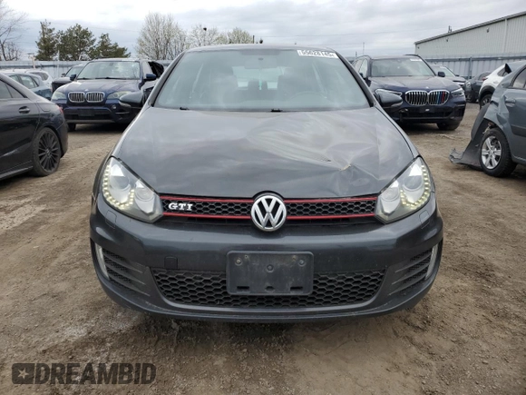 2012 Volkswagen GTI with VIN WVWHV7AJ2CW333046, listed as a Copart auction lot 55628145 with 140,280 mi miles and Clean title. Bid and sale history available at DreamBid. Image 5.