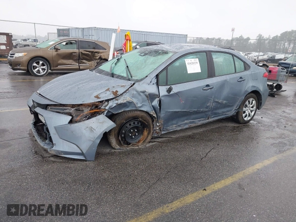 2021 Toyota Corolla LE with VIN 5YFEPMAE8MP242968, listed as a IAAI auction lot 41620339 with 56,752 mi miles and . Bid and sale history available at DreamBid. Image 17.