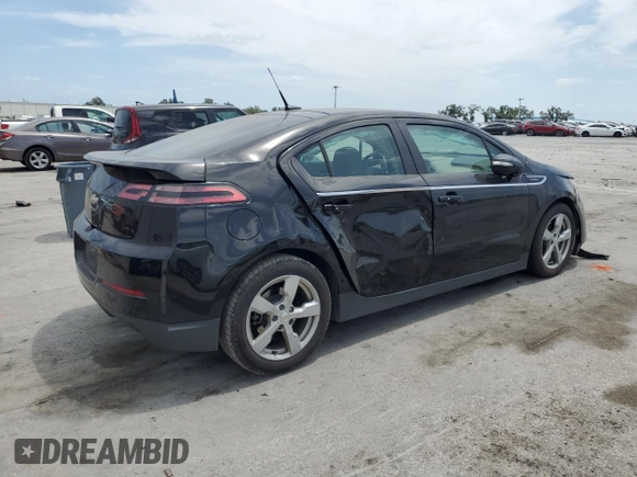 2014 Chevrolet Volt with VIN 1G1RF6E41EU162264, listed as a Copart auction lot 54047255 with 104,424 mi miles and Salvage Title. Bid and sale history available at DreamBid. Image 3.