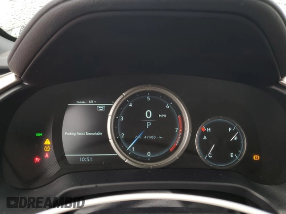2020 Lexus RX 350 F Sport with VIN 2T2SZMDA5LC224069, listed as a Copart auction lot 56298745 with 47,988 mi miles and Non repairable. Bid and sale history available at DreamBid. Image 9.