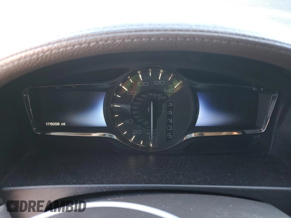 2013 Lincoln MKX with VIN 2LMDJ6JK8DBL60400, listed as a Copart auction lot 47014405 with 178,056 mi miles and Salvage Title. Bid and sale history available at carsss.com. Image 9.
