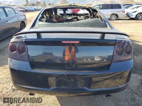 2009 Dodge Charger R/T with VIN 2B3LA53T99H553074, listed as a Copart auction lot 87439734 with 0 mi miles and Salvage Title. Bid and sale history available at carsss.com. Image 6.