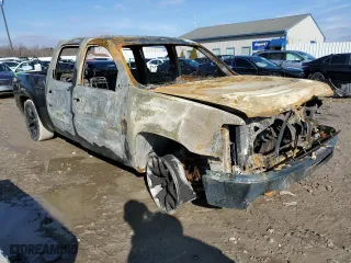 2011 GMC Sierra 1500 SLE with VIN 3GTP1VE06BG128839, listed as a Copart auction lot 85544934 with 0 mi miles and Non Repairable. Bid and sale history available at carsss.com. Image 4.