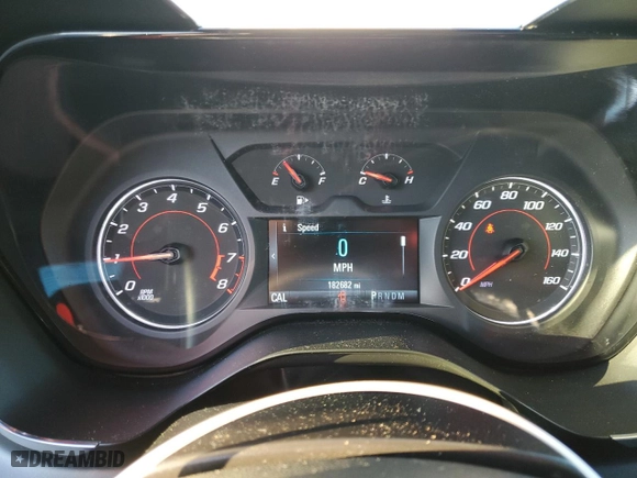 2018 Chevrolet Camaro 1LT with VIN 1G1FB3DX5J0142822, listed as a Copart auction lot 84891244 with 182,682 mi miles and Non Repairable. Bid and sale history available at carsss.com. Image 9.