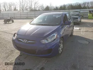 2012 Hyundai Accent SE with VIN KMHCU5AE7CU027245, listed as a Copart auction lot 50604895 with 153,842 mi miles and Clean title. Bid and sale history available at DreamBid. Image 11.