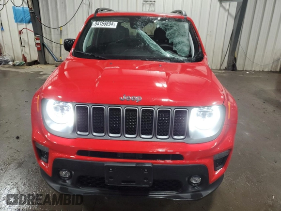 2023 Jeep Renegade Limited with VIN ZACNJDD11PPP16131, listed as a Copart auction lot 84168694 with 11,653 mi miles and Salvage title. Bid and sale history available at DreamBid. Image 5.