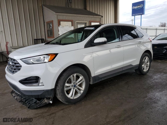 2019 Ford Edge SEL with VIN 2FMPK4J95KBC61005, listed as a Copart auction lot 42938065 with NaN miles and Salvage Title. Bid and sale history available at carsss.com. Image 1.