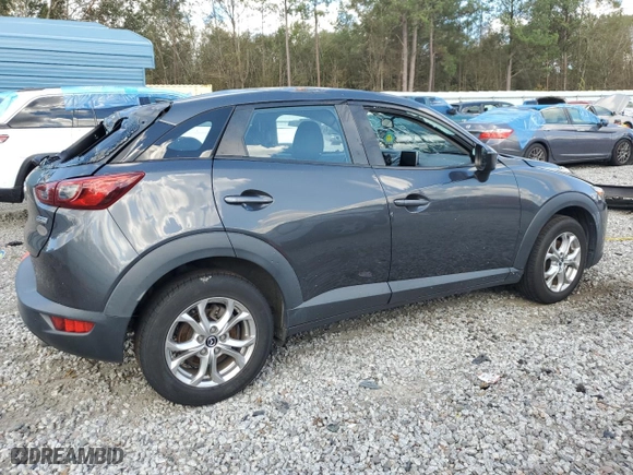 2017 Mazda CX-3 Sport with VIN JM1DKFB70H0175238, listed as a Copart auction lot 74474364 with 77,024 mi miles and Salvage Title. Bid and sale history available at carsss.com. Image 3.