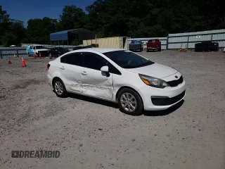 2016 Kia Rio LX with VIN KNADM4A36G6663261, listed as a Copart auction lot 56810774 with 154,428 mi miles and Salvage Title. Bid and sale history available at carsss.com. Image 11.