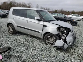 2011 Kia Soul + with VIN KNDJT2A29B7709477, listed as a Copart auction lot 45163545 with 256,196 mi miles and Salvage Title. Bid and sale history available at carsss.com. Image 4.