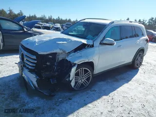 2024 Mercedes-Benz GLS with VIN 4JGFF5KE1RB037358, listed as a IAAI auction lot 41334345 with 16,064 mi miles. Bid and sale history available at carsss.com. Image 2.