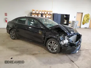 2024 Kia Forte LXS with VIN 3KPF24AD0RE806745, listed as a Copart auction lot 48023495 with 203 mi miles and Salvage Title. Bid and sale history available at DreamBid. Image 4.
