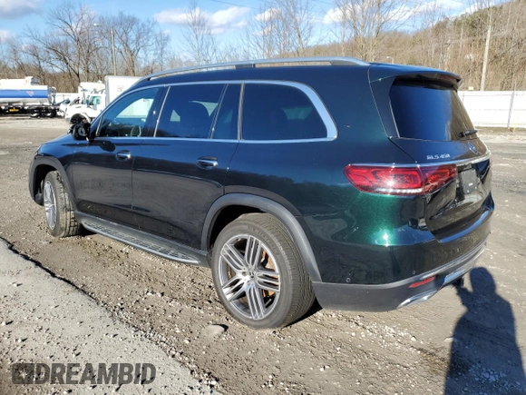2020 Mercedes-Benz GLS with VIN 4JGFF5KE2LA051153, listed as a Copart auction lot 68339612 with 43,525 mi miles. Bid and sale history available at carsss.com. Image 2.
