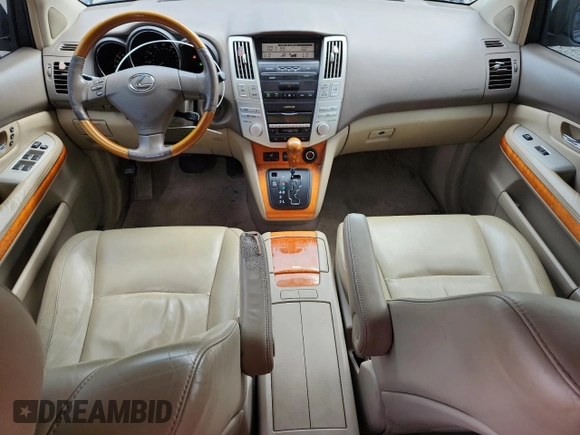2005 Lexus RX 330 z VIN 2T2GA31U15C028171, wystawiony jako Copart lot #60435515 z przebiegiem 193 229 mil mil oraz Szkoda całkowita • Salvage title. Historia ofert i sprzedaży dostępna na DreamBid. Obrazek 8.