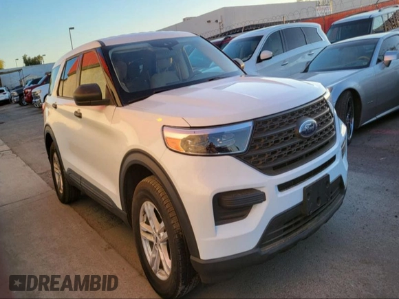 2022 Ford Explorer with VIN 1FMSK8BH8NGA49333, listed as a IAAI auction lot 41975456 with 73,420 mi miles. Bid and sale history available at carsss.com. Image 1.