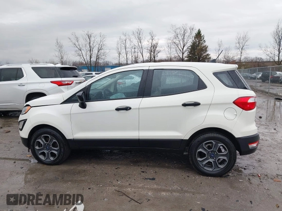 2021 Ford EcoSport S with VIN MAJ3S2FE8MC405765, listed as a IAAI auction lot 41913832 with 63,293 mi miles and . Bid and sale history available at DreamBid. Image 14.