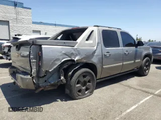 2007 Chevrolet Avalanche 3LT with VIN 3GNEC12017G248481, listed as a Copart auction lot 58093375 with 180,724 mi miles and Clean title. Bid and sale history available at DreamBid. Image 3.
