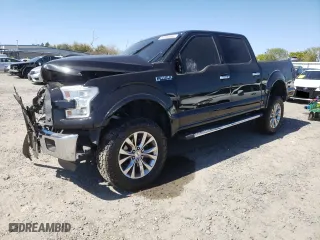 2016 Ford F-150 XLT with VIN 1FTEW1EF4GFA31010, listed as a Copart auction lot 50180465 with 69,852 mi miles and Salvage Title. Bid and sale history available at carsss.com. Image 1.