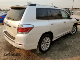 2011 Toyota Highlander Hybrid Limited with VIN JTEDC3EH6B2003044, listed as a Copart auction lot 87972595 with 193,125 mi miles and Salvage Title. Bid and sale history available at carsss.com. Image 3.