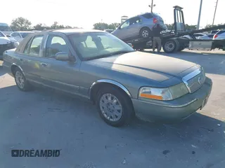 2005 Mercury Grand Marquis GS with VIN 2MEFM74WX5X627625, listed as a IAAI auction lot 41982651 with 87,044 mi miles and . Bid and sale history available at DreamBid. Image 1.