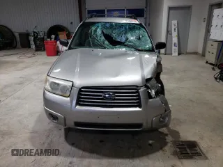2007 Subaru Forester X with VIN JF1SG63677H724650, listed as a Copart auction lot 72498224 with 0 mi miles and Salvage Title. Bid and sale history available at carsss.com. Image 5.