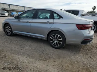 2025 Volkswagen Jetta SE with VIN 3VWEX7BU7SM031155, listed as a Copart auction lot 47202095 with 110 mi miles and Salvage Title. Bid and sale history available at carsss.com. Image 2.
