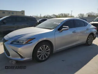 2022 Lexus ES with VIN 58ACZ1B10NU126958, listed as a Copart auction lot 49055705 with 38,167 mi miles and Salvage Title. Bid and sale history available at carsss.com. Image 1.