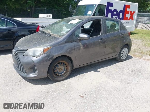 2017 Toyota Yaris L with VIN VNKKTUD37HA073276, listed as a IAAI auction lot 42546567 with 123,288 mi miles and . Bid and sale history available at DreamBid. Image 2.