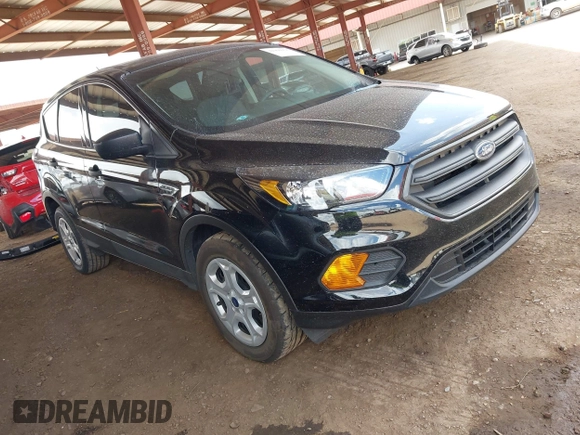 2018 Ford Escape S with VIN 1FMCU0F70JUD08376, listed as a IAAI auction lot 41960078 with 78,049 mi miles. Bid and sale history available at carsss.com. Image 1.