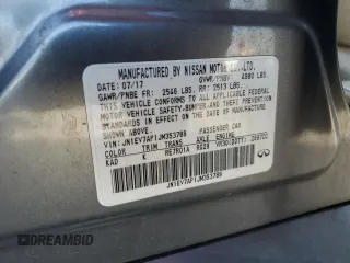 2018 Infiniti Q50 Sport z VIN JN1EV7AP1JM353789, wystawiony jako Copart lot #42676345 z przebiegiem 149 589 mil mil oraz Szkoda całkowita • Salvage title. Historia ofert i sprzedaży dostępna na DreamBid. Obrazek 12.