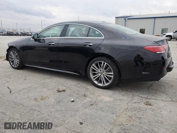 2019 Mercedes-Benz CLS with VIN WDD2J5KB2KA038835, listed as a Copart auction lot 85760484 with 33,811 mi miles and Salvage Title. Bid and sale history available at carsss.com. Image 2.