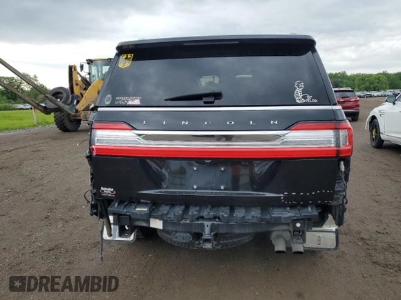 2018 Lincoln Navigator Reserve with VIN 5LMJJ2LT7JEL06922, listed as a Copart auction lot 57246425 with 113,259 mi miles and Salvage title. Bid and sale history available at DreamBid. Image 6.