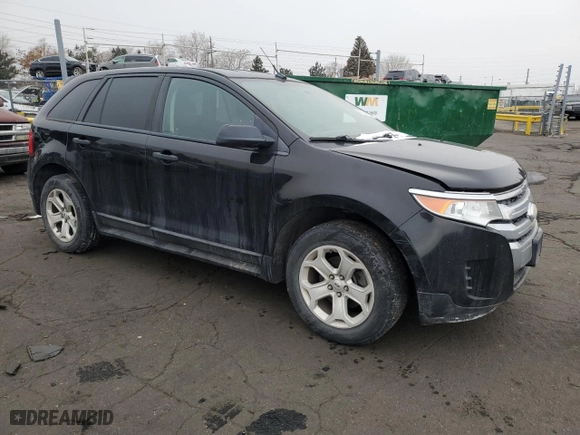 2013 Ford Edge SE with VIN 2FMDK3G96DBC22754, listed as a Copart auction lot 45244455 with 174,910 mi miles and Clean Title. Bid and sale history available at carsss.com. Image 4.