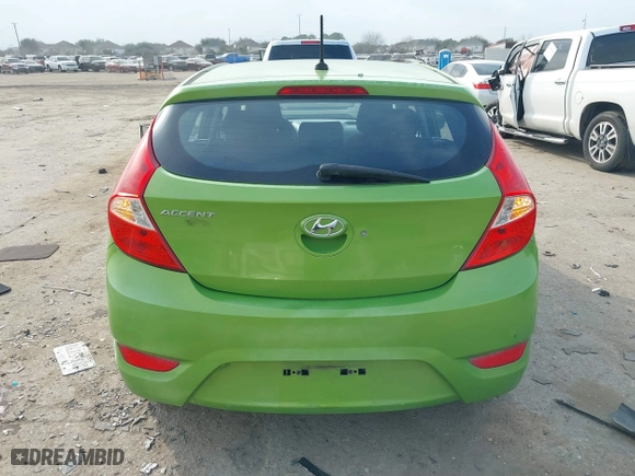 2014 Hyundai Accent GS with VIN KMHCT5AE8EU164507, listed as a IAAI auction lot 41540324 with 216,144 mi miles. Bid and sale history available at carsss.com. Image 16.