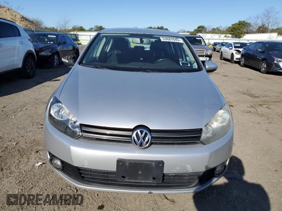 2012 Volkswagen Golf TDI with VIN WVWDM7AJ4CW278732, listed as a Copart auction lot 53687045 with 144,975 mi miles and Clean title. Bid and sale history available at DreamBid. Image 5.