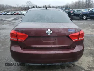 2013 Volkswagen Passat SE w/Sunroof with VIN 1VWBP7A31DC057251, listed as a Copart auction lot 51686445 with 107,792 mi miles and Salvage Title. Bid and sale history available at carsss.com. Image 6.