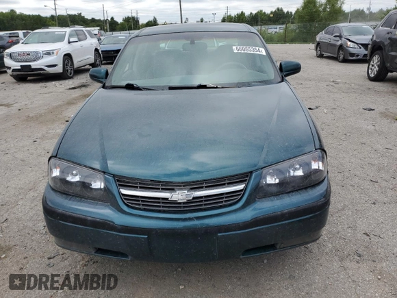 2000 Chevrolet Impala z VIN 2G1WF55K2Y9106248, wystawiony jako Copart lot #66065354 z przebiegiem 102 942 mil mil oraz Czysty tytuł • Clean title. Historia ofert i sprzedaży dostępna na DreamBid. Obrazek 5.
