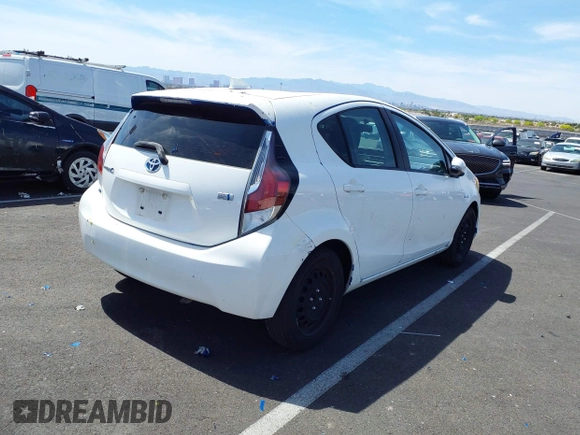 2016 Toyota Prius One with VIN JTDKDTB35G1125179, listed as a IAAI auction lot 42009816 with 71,451 mi miles and . Bid and sale history available at DreamBid. Image 4.