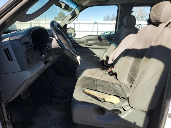 2005 Ford Super Duty F-250 XL with VIN 1FTSX21535ED28985, listed as a Copart auction lot 85980824 with 228,802 mi miles and Salvage Title. Bid and sale history available at carsss.com. Image 7.