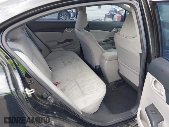 2014 Honda Civic Sedan LX with VIN 19XFB2F57EE253852, listed as a IAAI auction lot 42115504 with 83,599 mi miles. Bid and sale history available at carsss.com. Image 8.