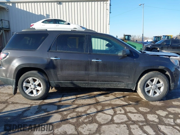 2015 GMC Acadia SLE with VIN 1GKKRPKD3FJ255952, listed as a IAAI auction lot 41639195 with 163,525 mi miles. Bid and sale history available at carsss.com. Image 13.