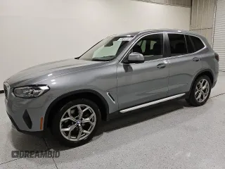 2023 BMW X3 sDrive30i z VIN 5UX43DP09P9S77935, wystawiony jako Copart lot #55703815 z przebiegiem 49 373 mil mil oraz Tytuł czysty. Historia ofert i sprzedaży dostępna na DreamBid. Obrazek 1.