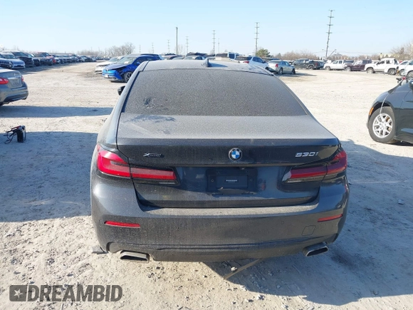 2021 BMW 5 Series 530i xDrive with VIN WBA13BJ06MCF66402, listed as a IAAI auction lot 41760543 with 93,002 mi miles and . Bid and sale history available at carsss.com. Image 16.