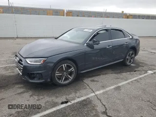 2020 Audi A4 Premium with VIN WAUGMAF44LA065061, listed as a Copart auction lot 51133635 with 18,269 mi miles and Salvage title. Bid and sale history available at DreamBid. Image 1.