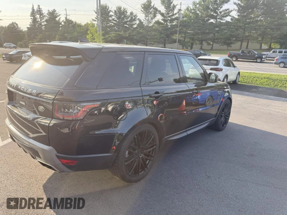 2020 Land Rover Range Rover Sport SE with VIN SALWG2SU4LA728803, listed as a Copart auction lot 65455775 with 59,701 mi miles and Clean title. Bid and sale history available at DreamBid. Image 3.