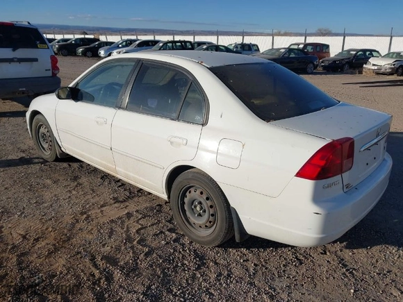 2001 Honda Civic EX with VIN 1HGES26751L060745, listed as a IAAI auction lot 41499029 with 230,348 mi miles. Bid and sale history available at carsss.com. Image 3.
