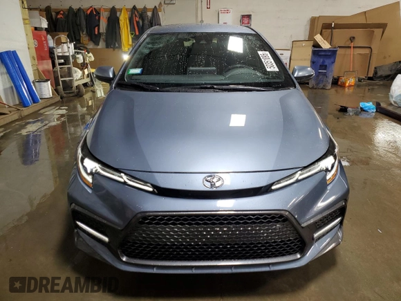 2021 Toyota Corolla SE with VIN JTDS4MCE6MJ074941, listed as a Copart auction lot 50351895 with 12,352 mi miles and Salvage Title. Bid and sale history available at carsss.com. Image 5.