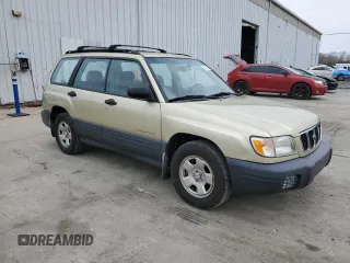 2001 Subaru Forester L with VIN JF1SF63581H720298, listed as a Copart auction lot 50407085 with 80,896 mi miles and Salvage Title. Bid and sale history available at carsss.com. Image 4.